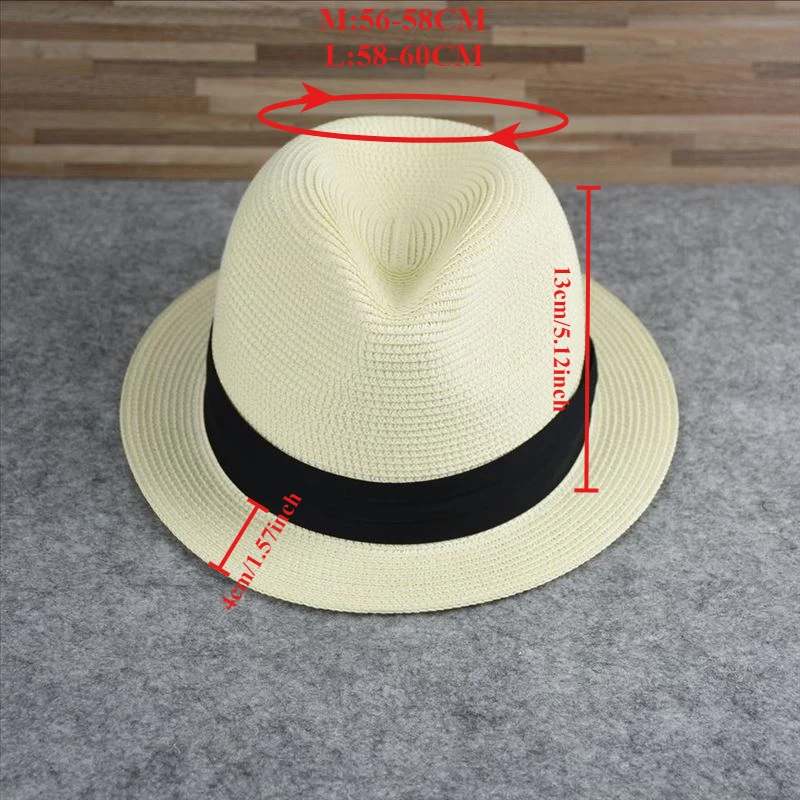 New Big Size Narrow Brim 4cm S - đánh giá và giá Bucket Hat Straw
