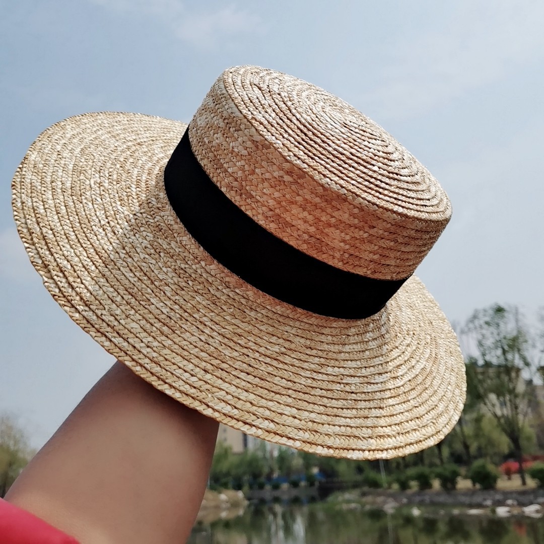 Boater Straw Hat French elegan - đánh giá và giá Bucket Hat Straw